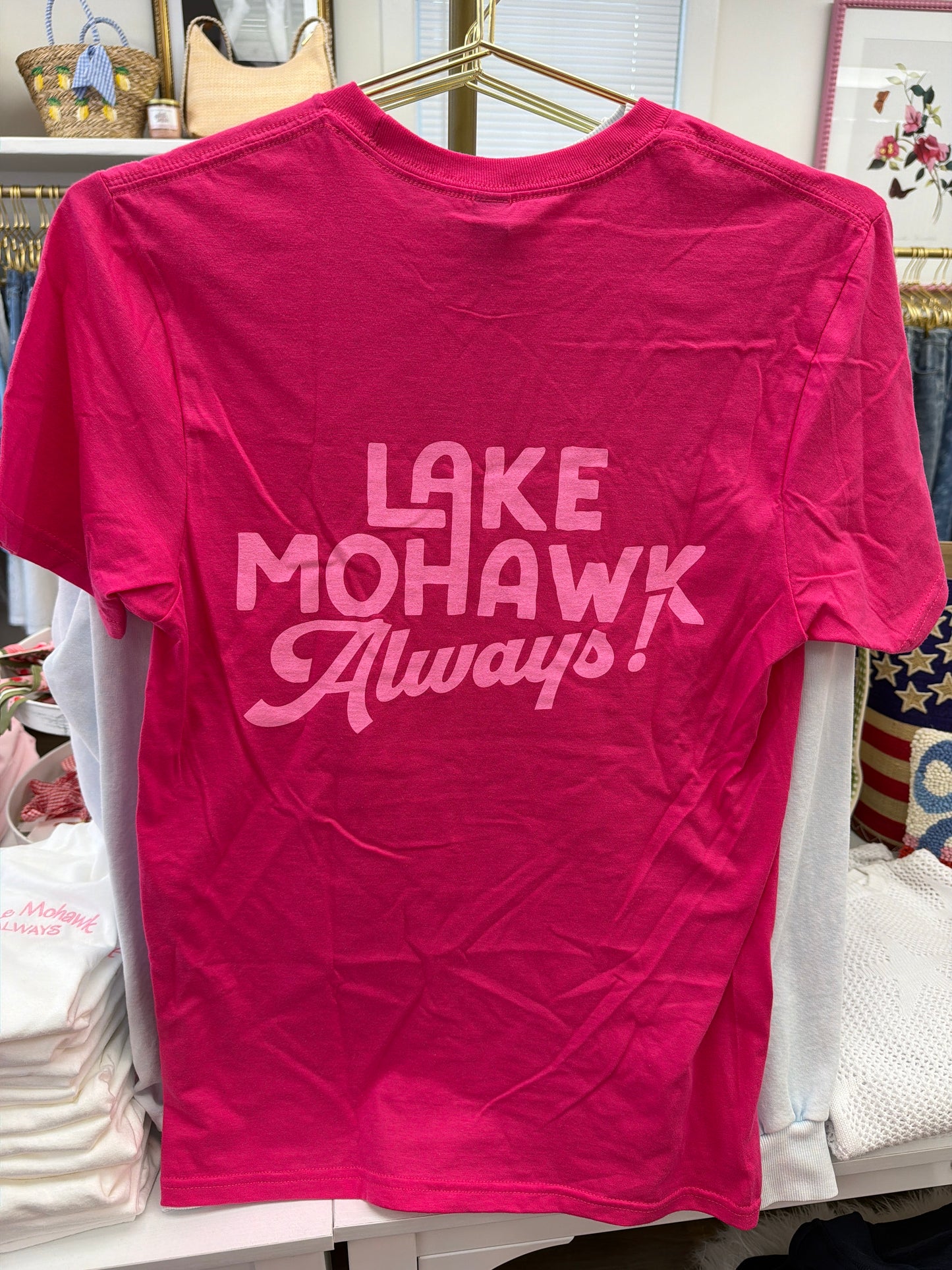 Pink Lake Mohawk Always! Tee