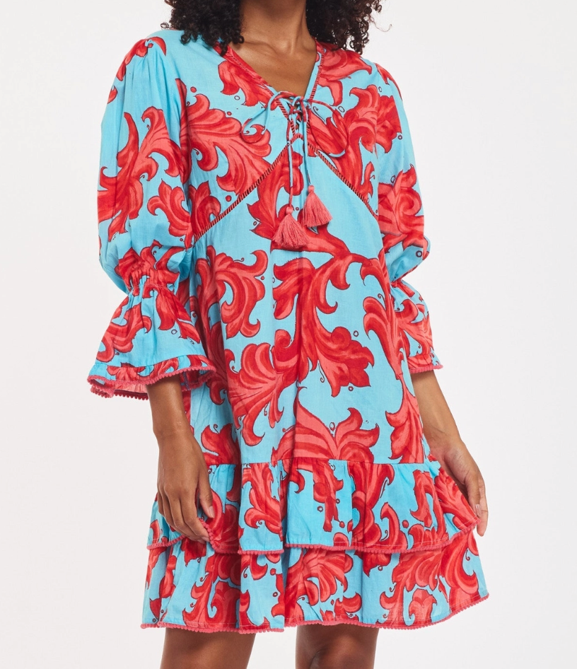 Modaposa Brigida Dress Baroque Swirl