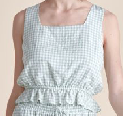 Gingham Top