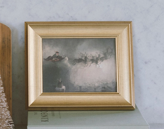 A Christmas Night Framed Print