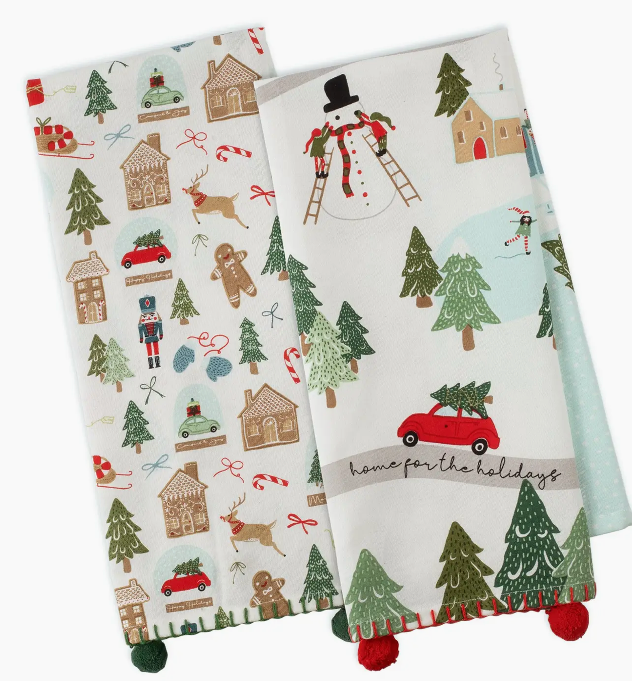 North Pole Holiday Hand Towels