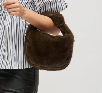 Monica Faux Fur Crossbody