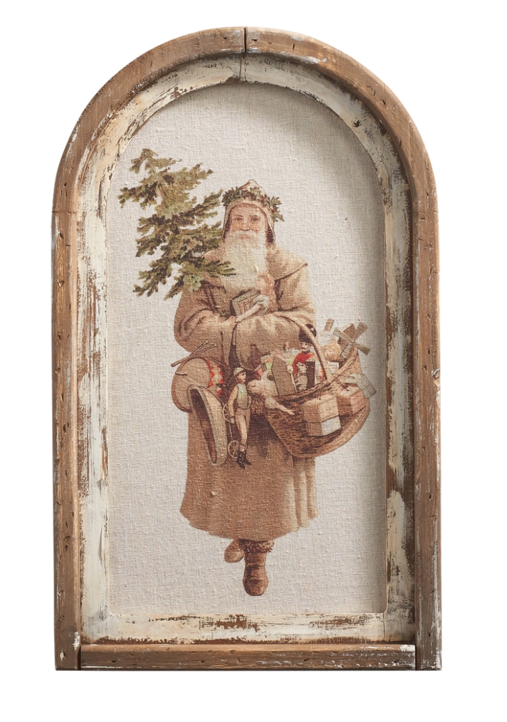 Old World Santa Framed Print