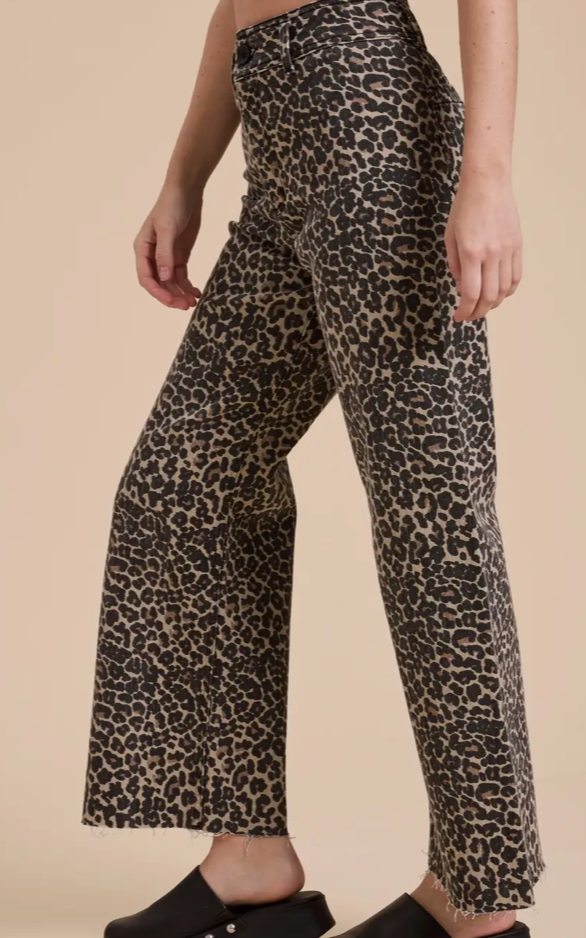 Leopard Print Pants