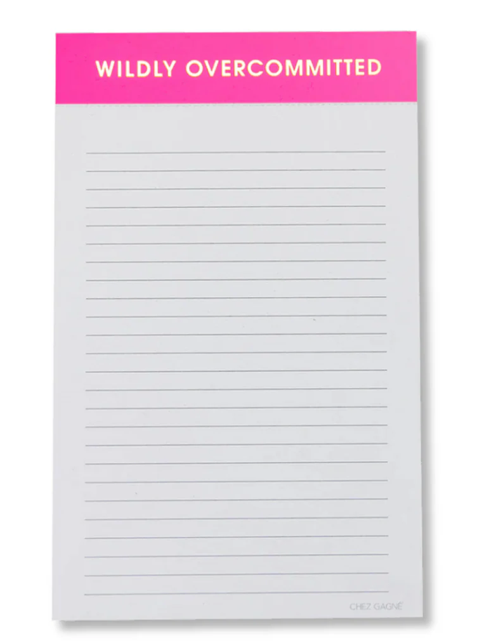 Wildly Overcommitted Notepad