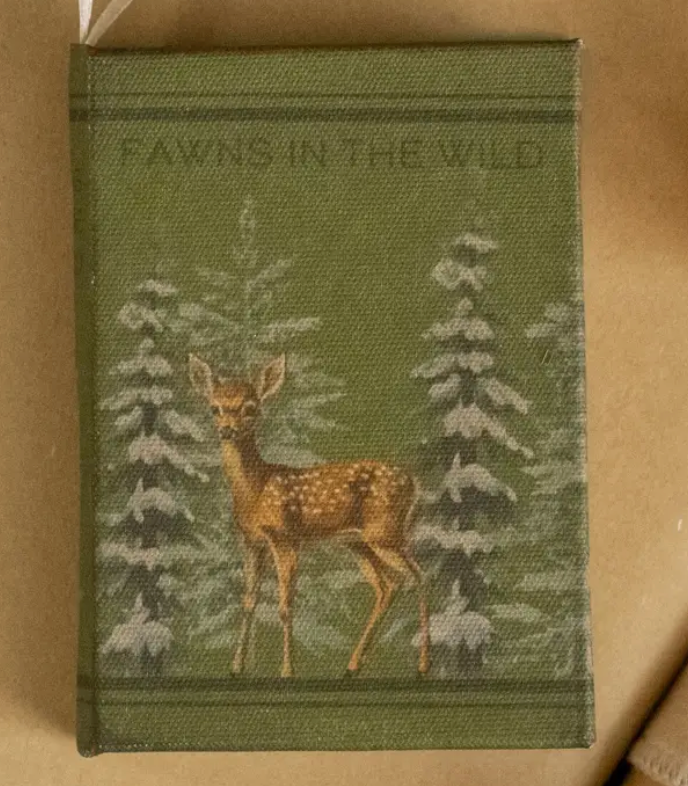 Fawns in the Wild Journal Ornament