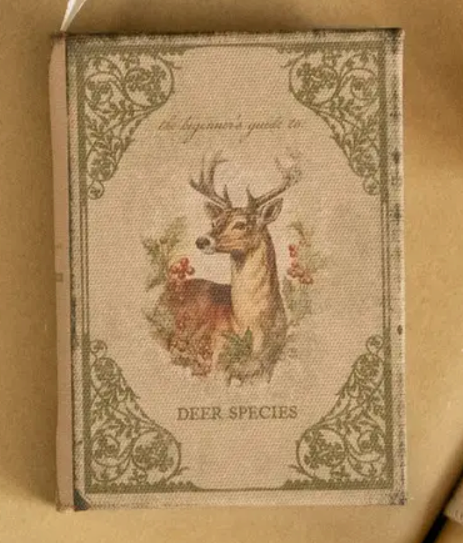 The Beginner's Guide to Deer Species Journal Ornament