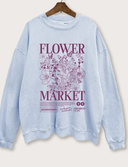 Flower Market Sweatshirt