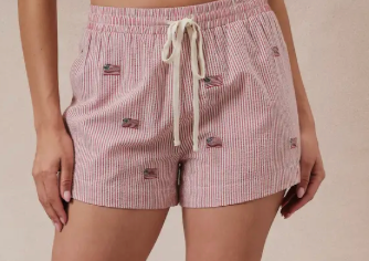 Stripe Flag Short