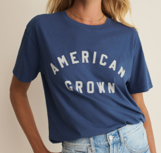 Z Supply American Boyfriend Tee