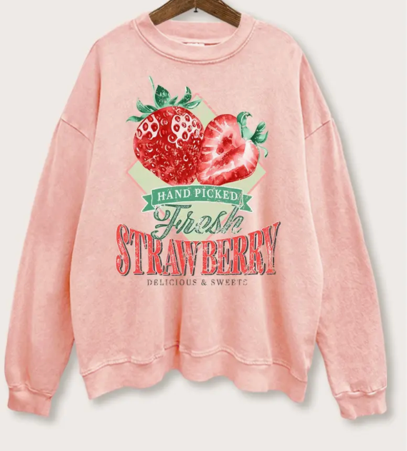 Fresh Strawberry Sweatshirt
