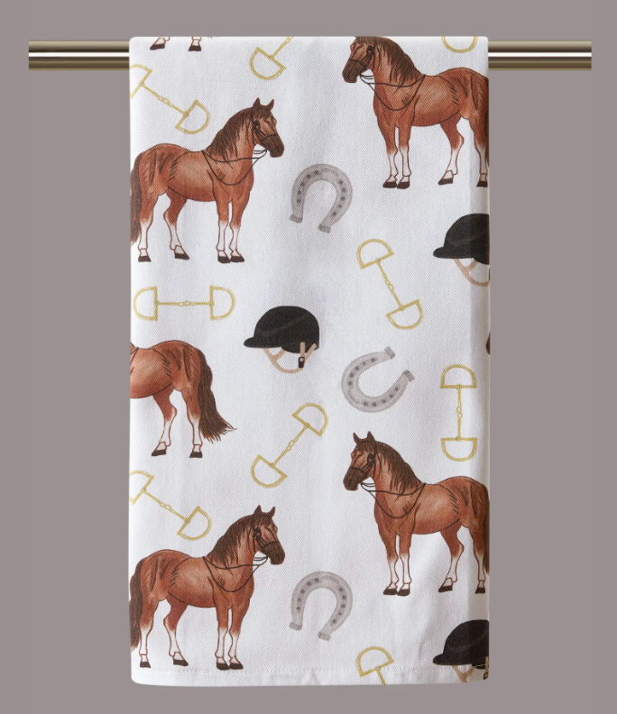 Equestrian Kitchen Towel