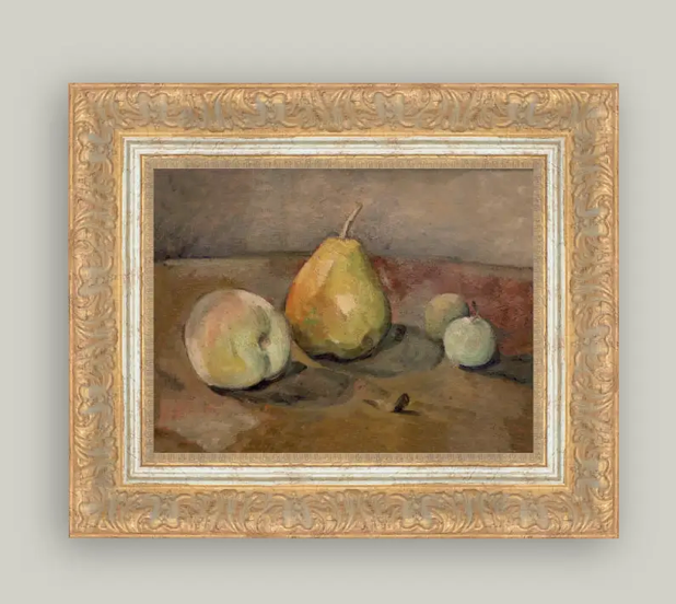 Pears and Apples Framed Print