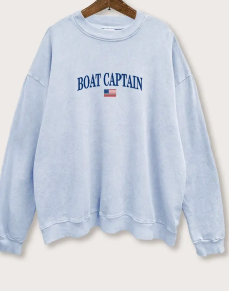 Boat Captain Sweatshirt