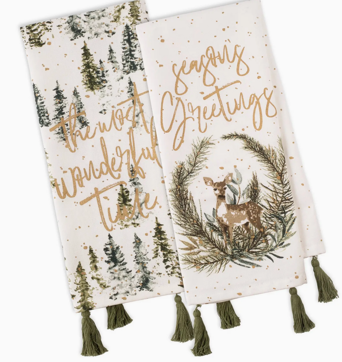 Wonderland Forest Embellished Towels