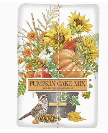 Fall Flower Bucket Cake Mix