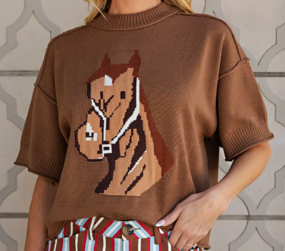 Yeehaww Crew Neck Sweater