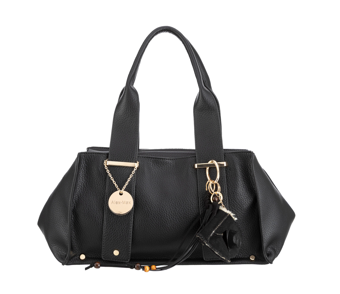 Alex Max Black Rectangle Bag