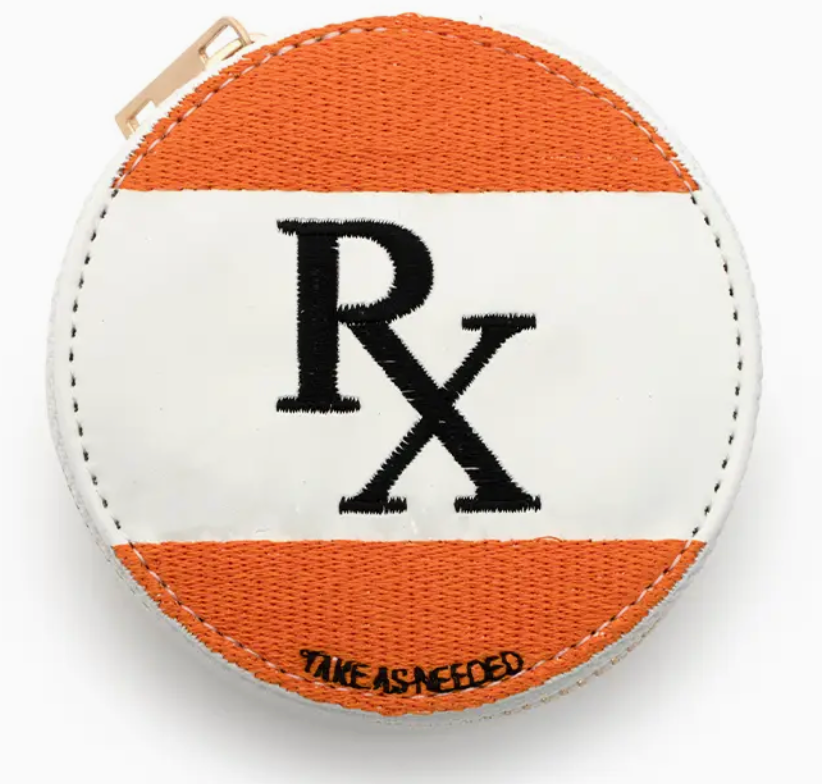 "RX Take As Needed" Pill Organizer