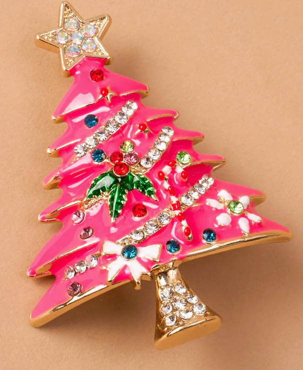 Whimsical Tree Brooch