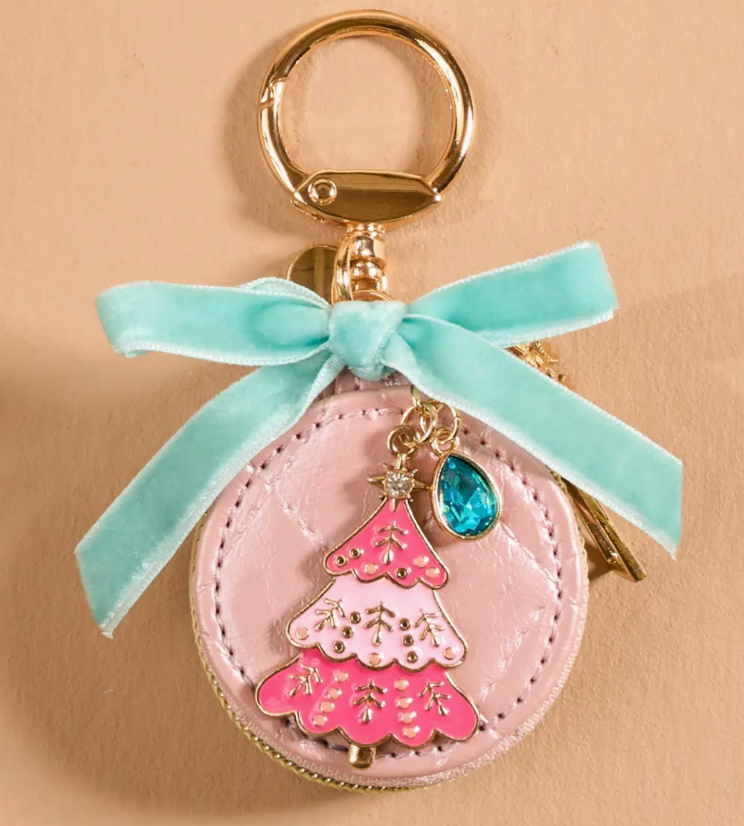 Travel Jewelry Case Frosted Pink