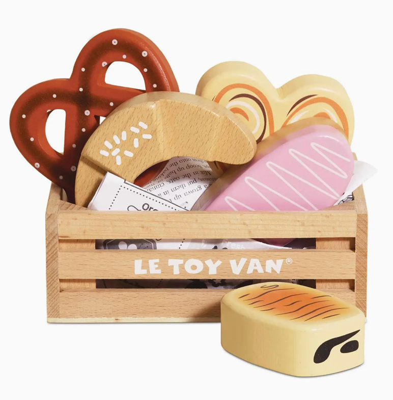Bakery & Patisserie Wooden Market Crate