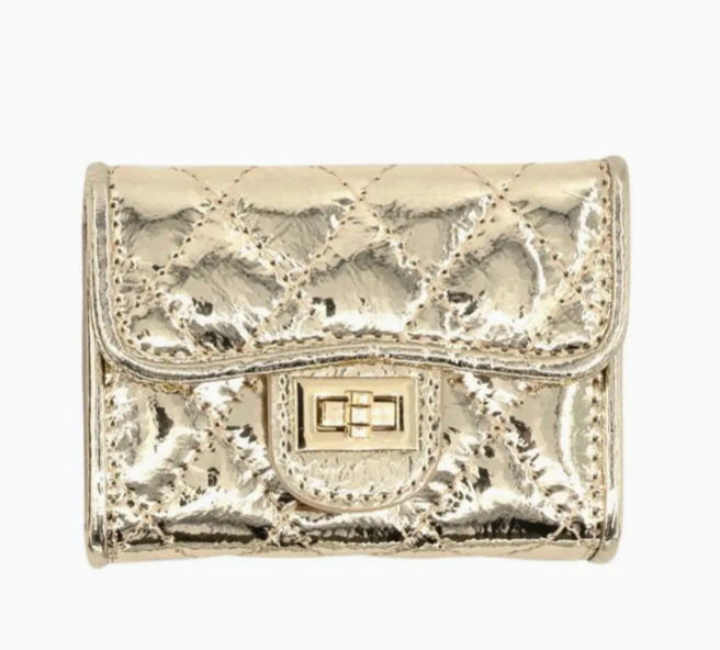 Gold Credit Card Holder