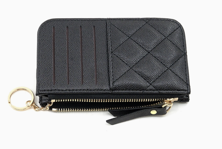 Black Keychain Wallet