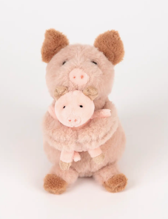 Plush Pig with Baby