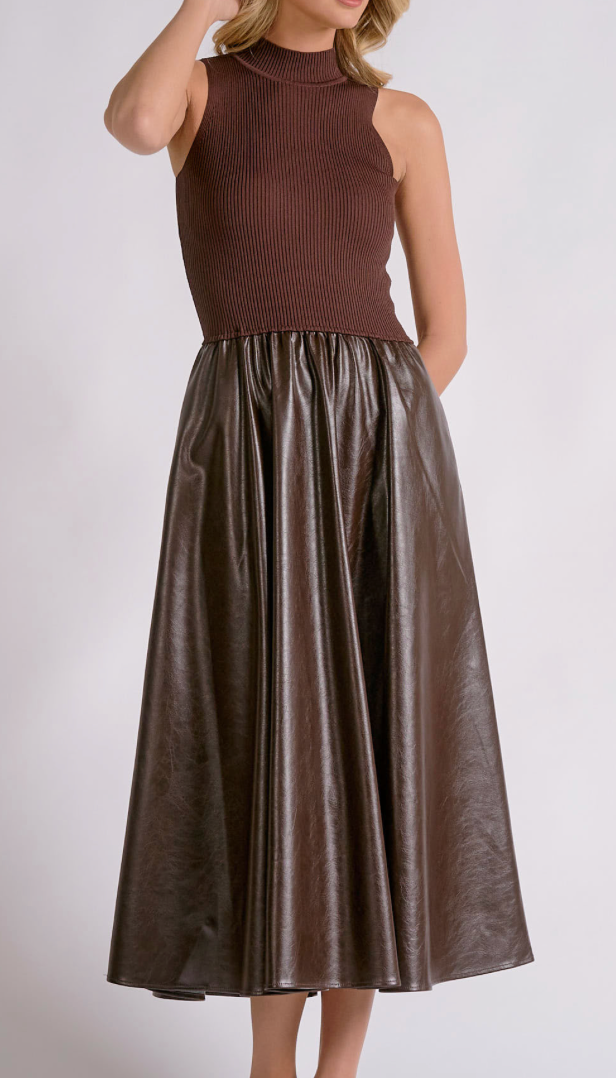 Eliana Dress Espresso