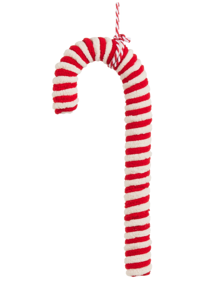 Wrapped Candy Cane Ornament