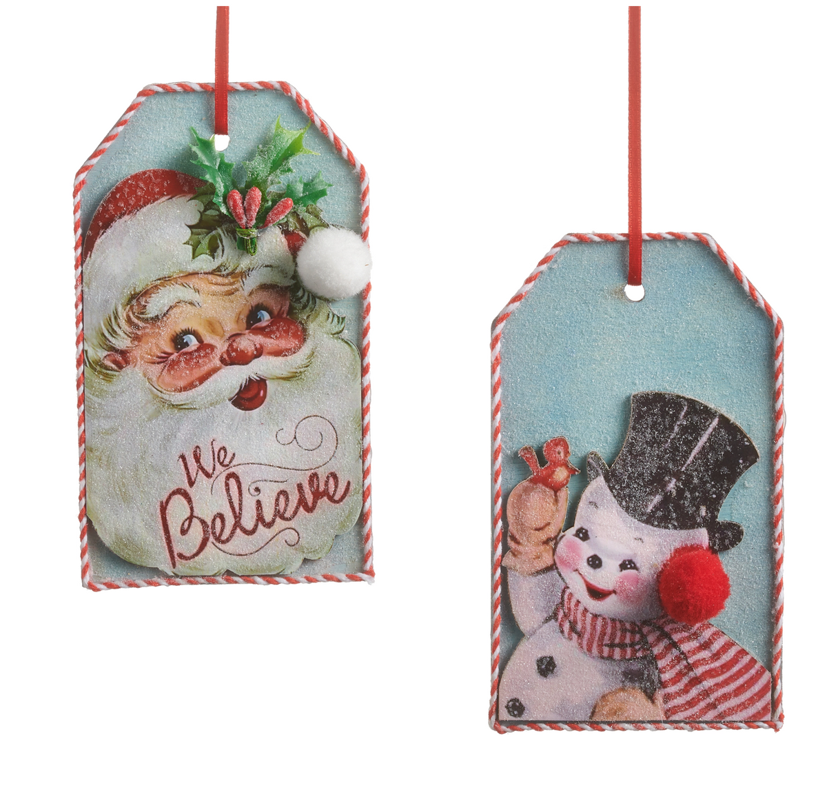 Vintage Tag Ornament