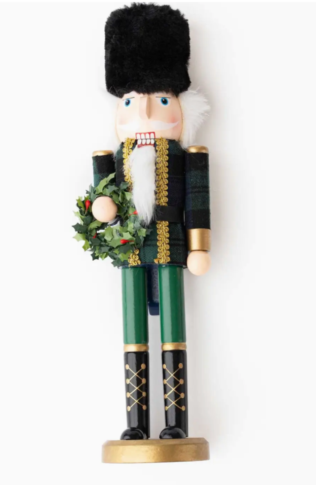 Black Watch Plaid Nutcracker