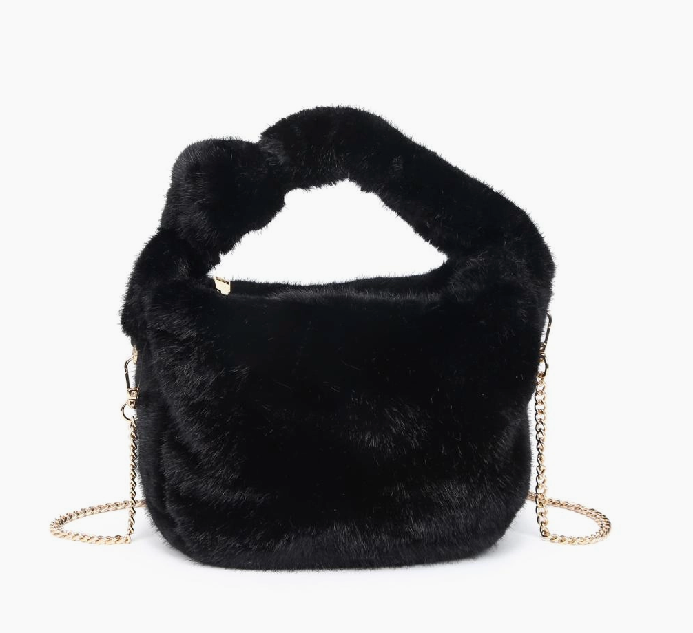 Monica Faux Fur Crossbody