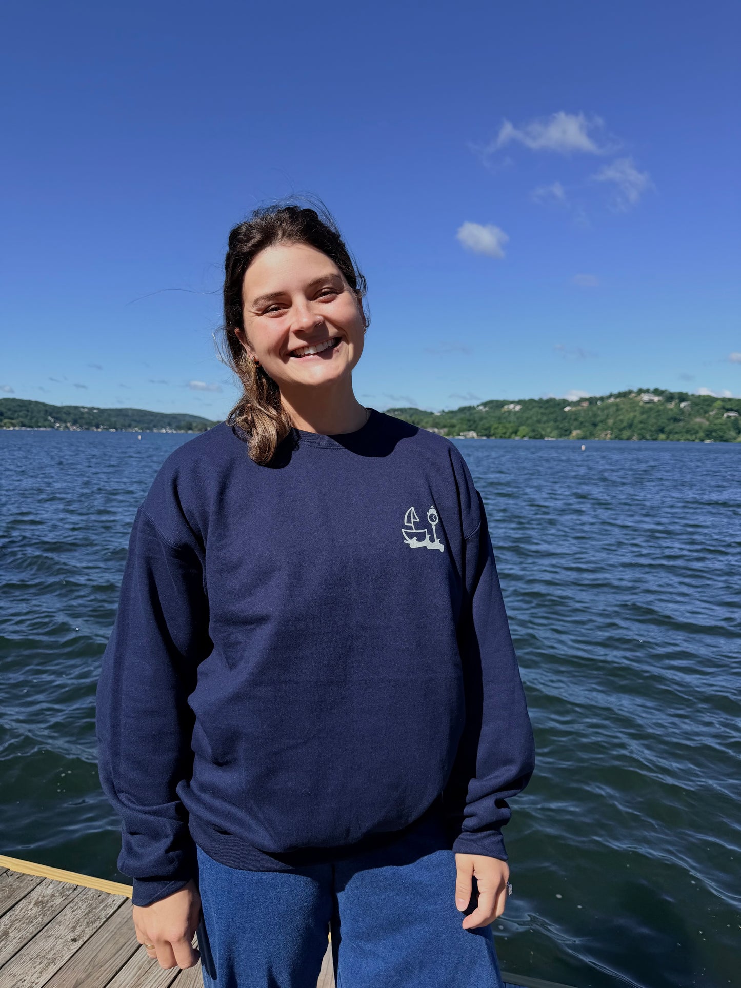 Lake Mohawk Always Boat Sweat Shirt