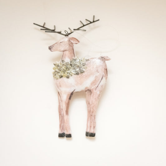 Deer Cut Out Ornament