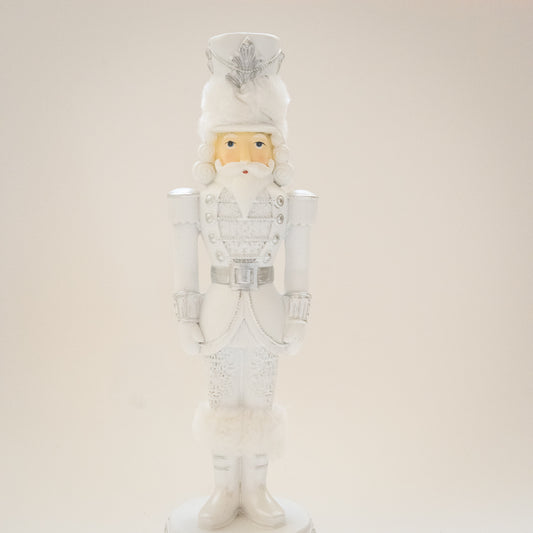 White and Silver Nutcracker