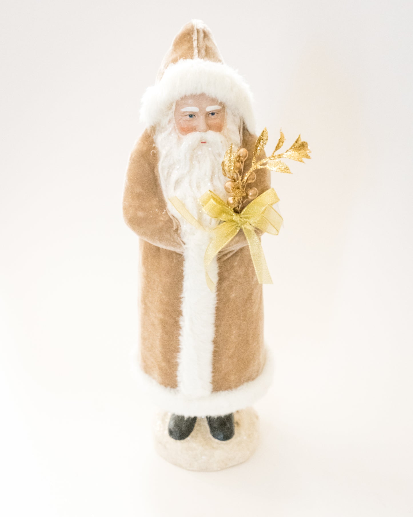 Champagne Hooded Santa