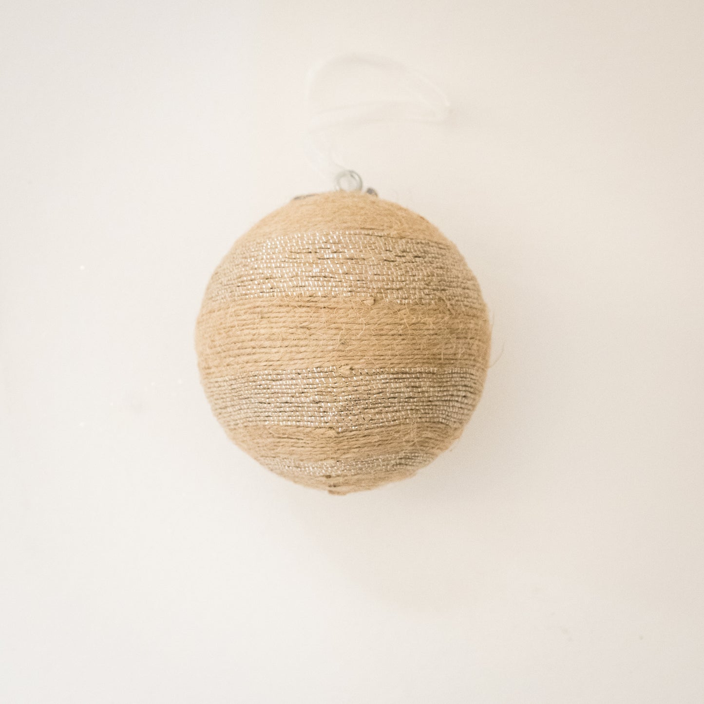 Jute Ball Ornament