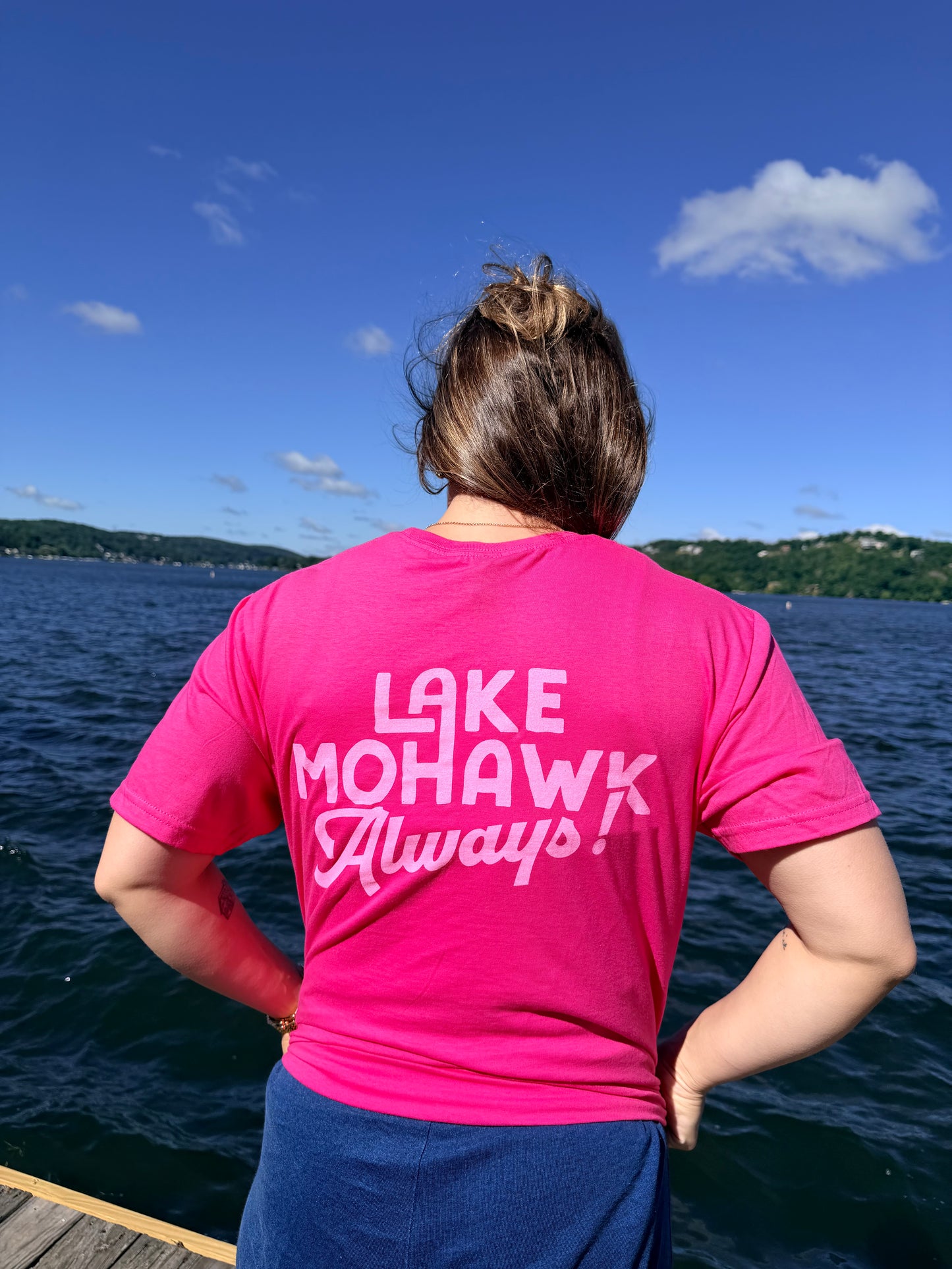 Pink Lake Mohawk Always! Tee