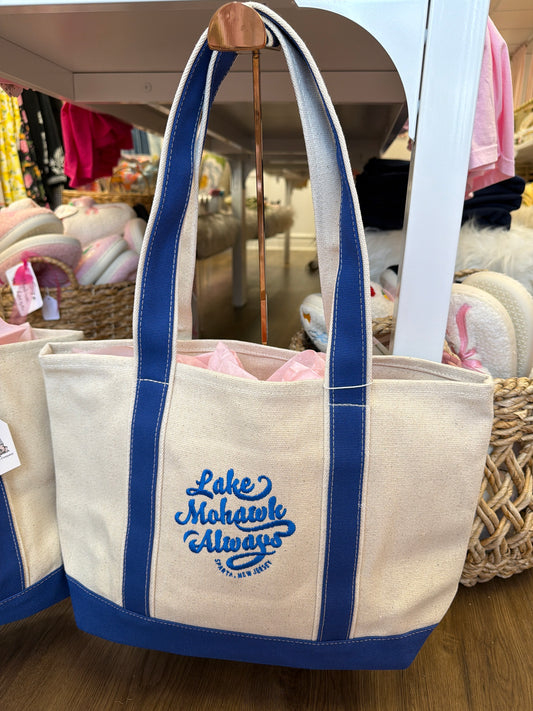 Lake Mohawk Always Boat Tote