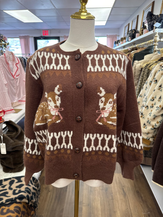 Sweet Deer Cardigan