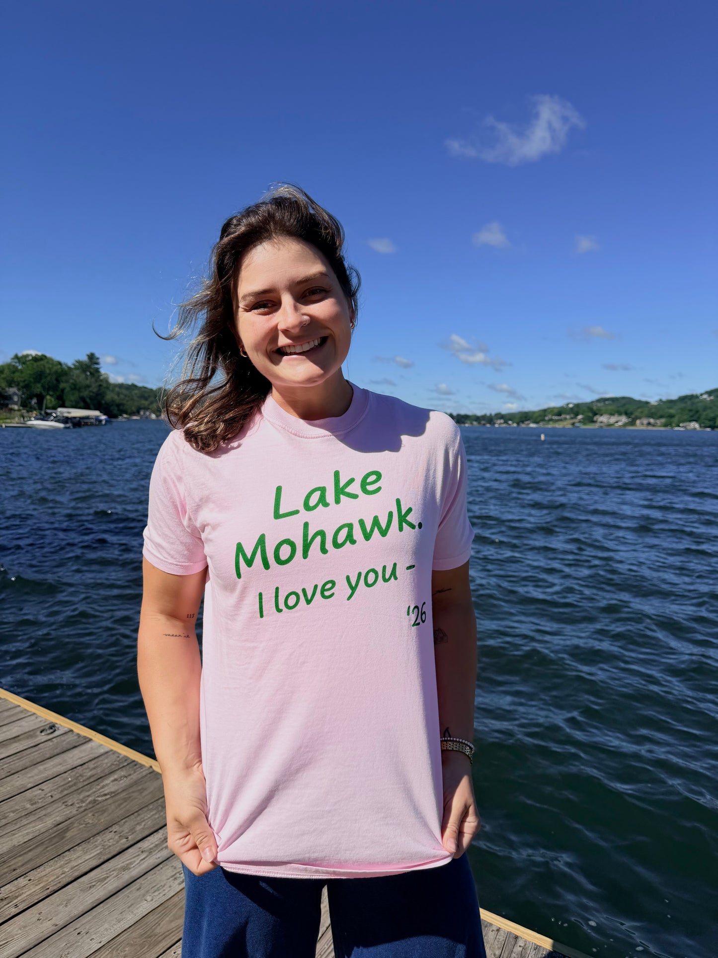 Lake Mohawk, I Love You! Short Sleeve