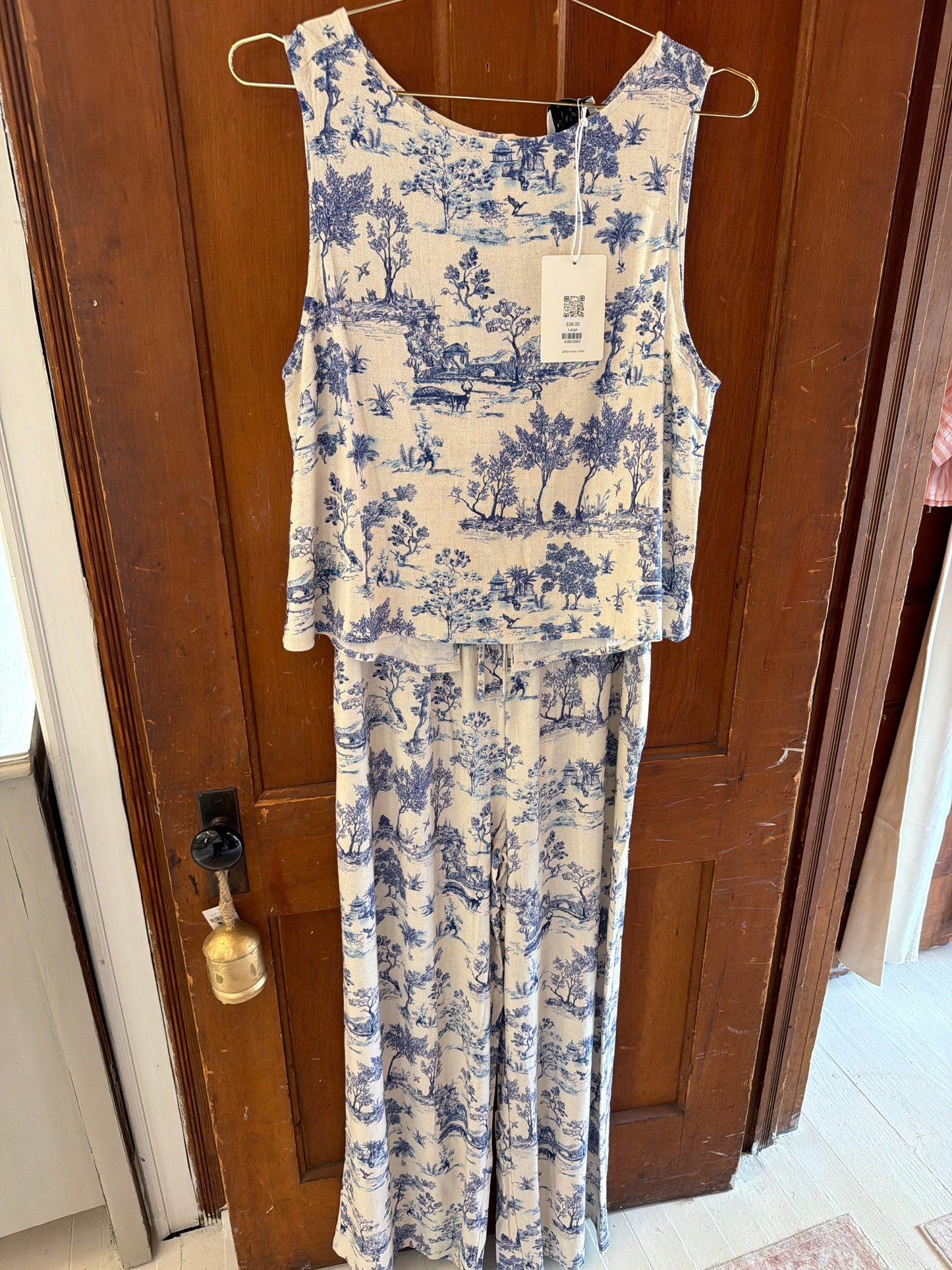 Blue Heirloom Top
