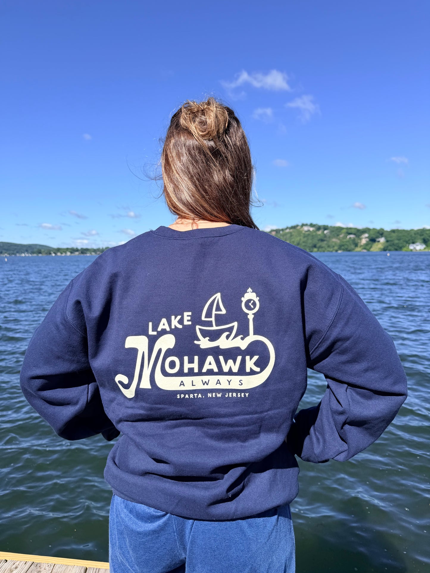 Lake Mohawk Always Boat Sweat Shirt