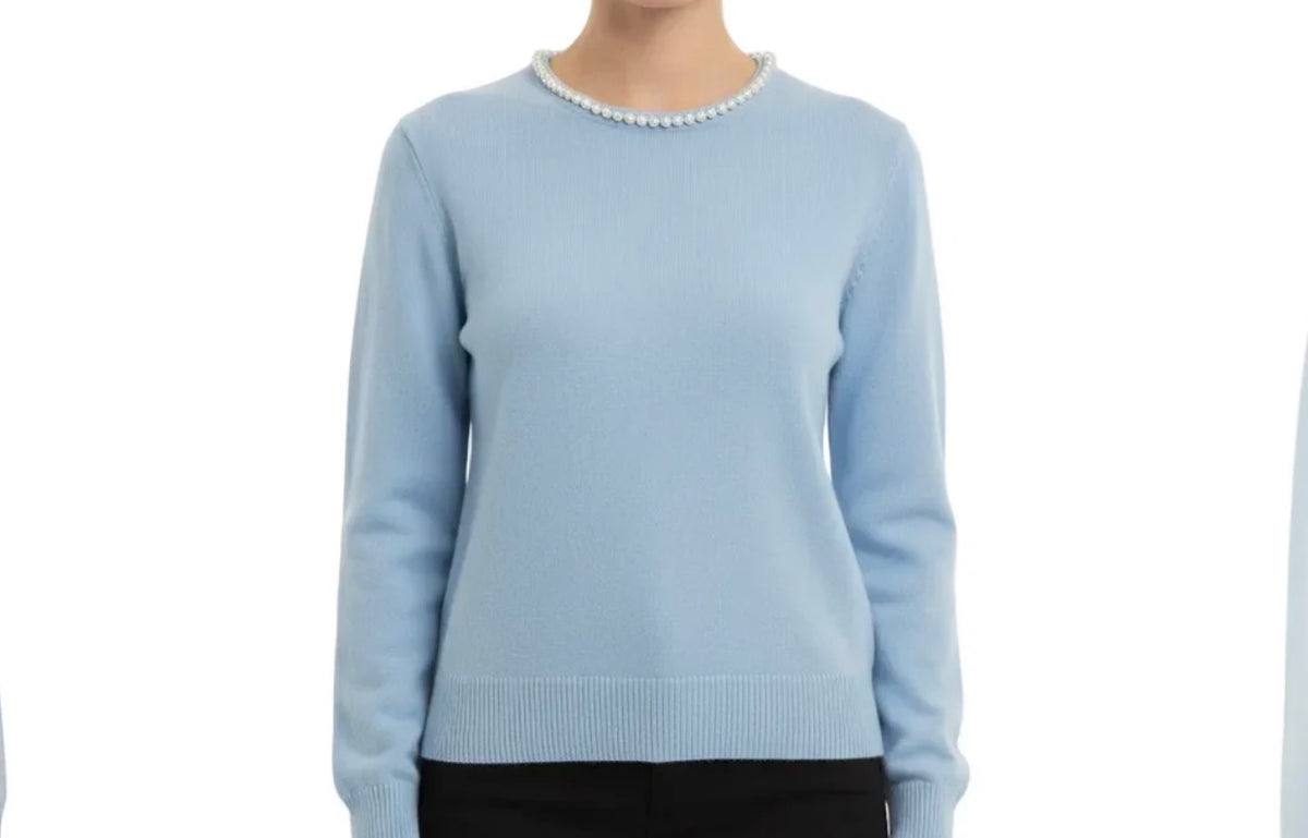 ASTRID Pearl Knit Sweater