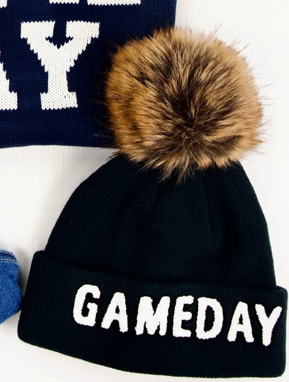 Game Day Pom Pom Hat