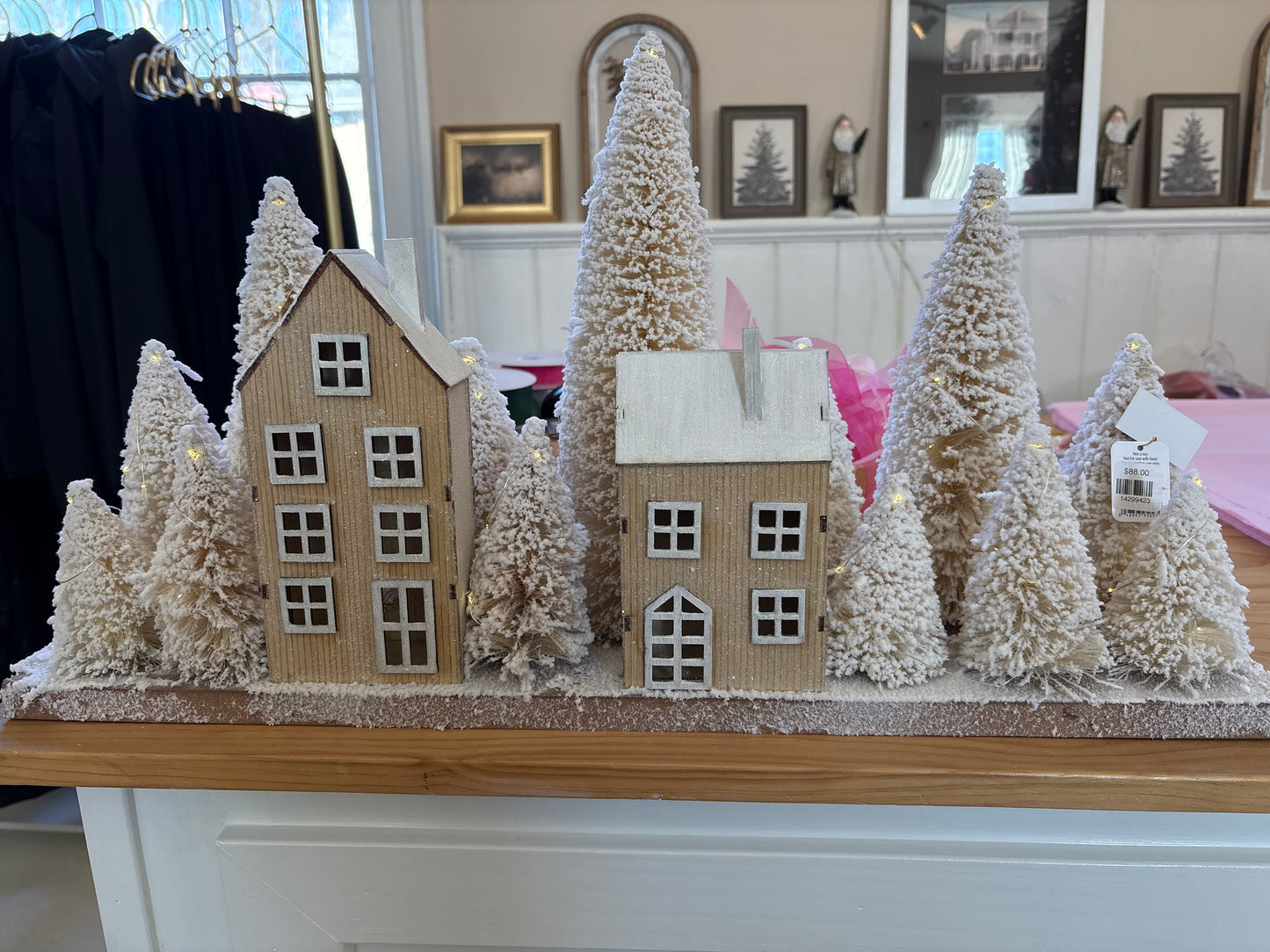 Lighted Glitter Tree