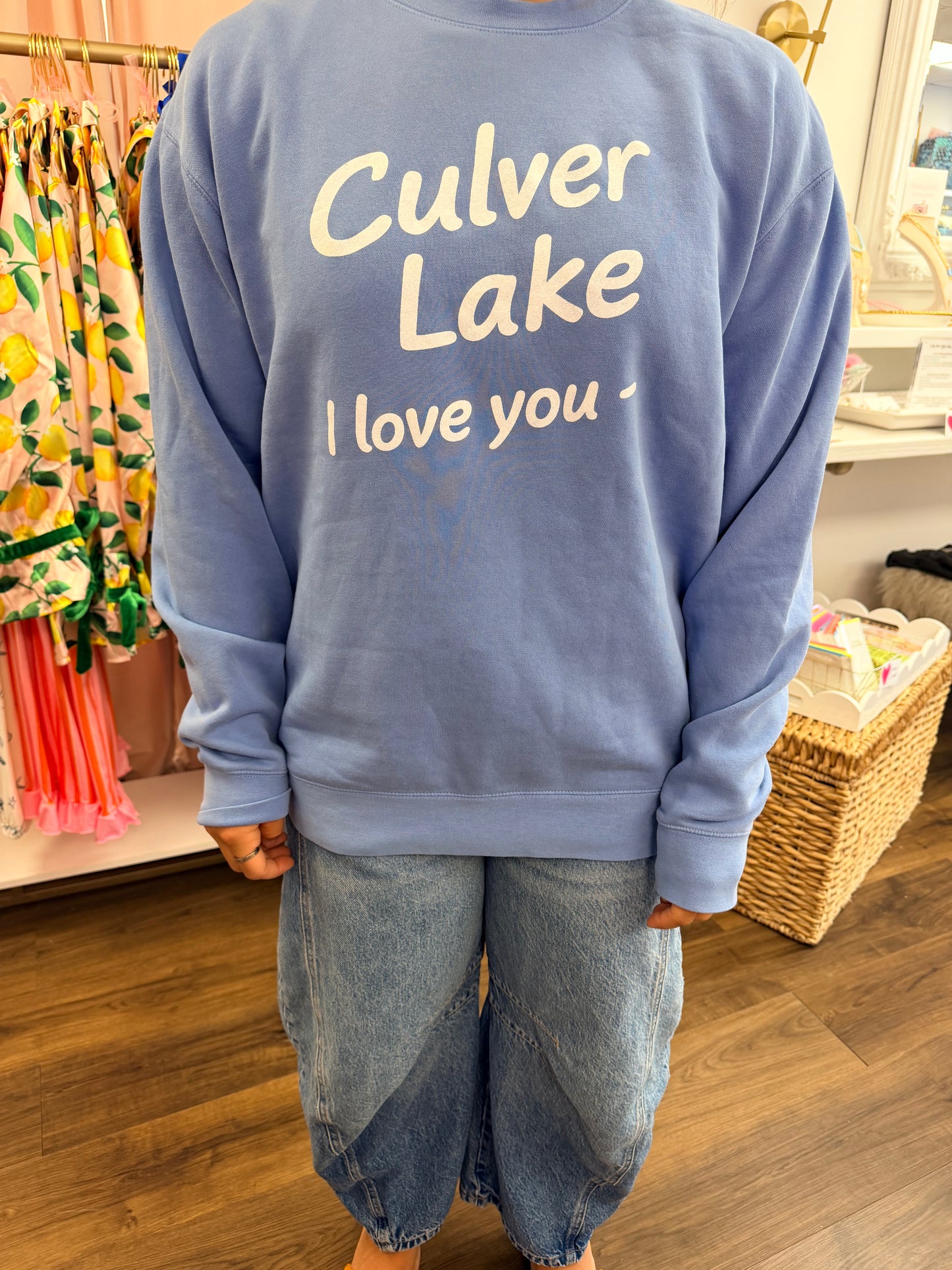 Culver Lake - I Love You Sweatshirt