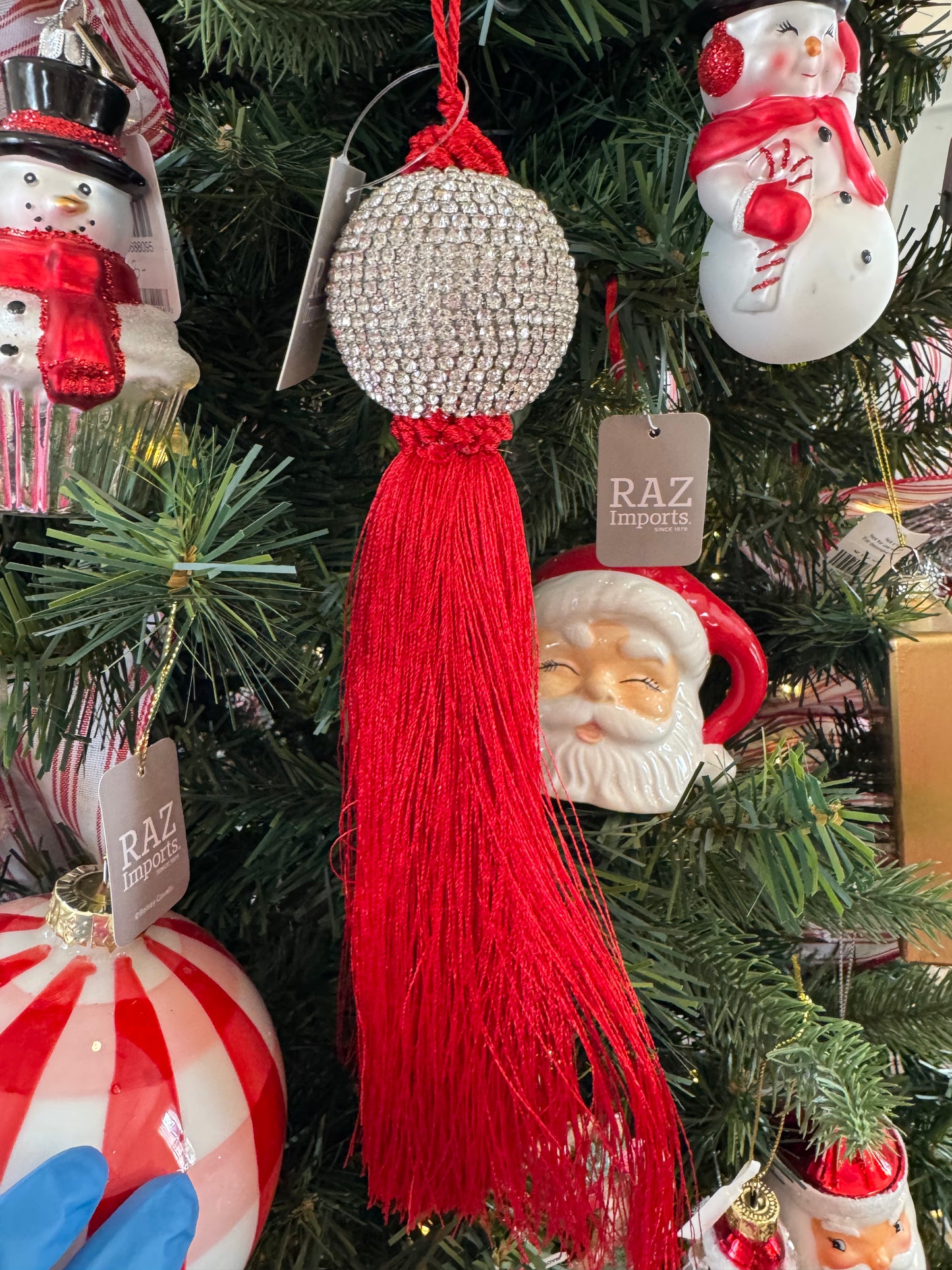 Red Tassel Ornament